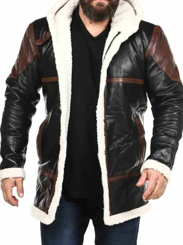 Rd Hawler Foret Laederkappe - Sort/Brun^* Best Sale