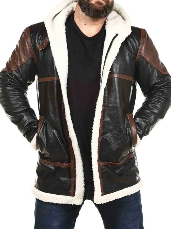 Rd Hawler Foret Laederkappe - Sort/Brun^* Best Sale