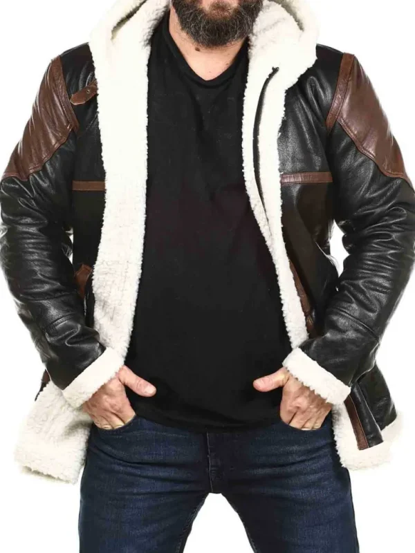 Rd Hawler Foret Laederkappe - Sort/Brun^* Sale