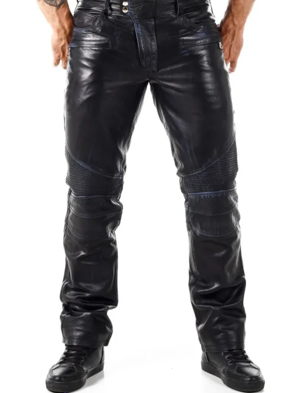 Rd Lavello Skindbukser - Dirty Blue^* Best