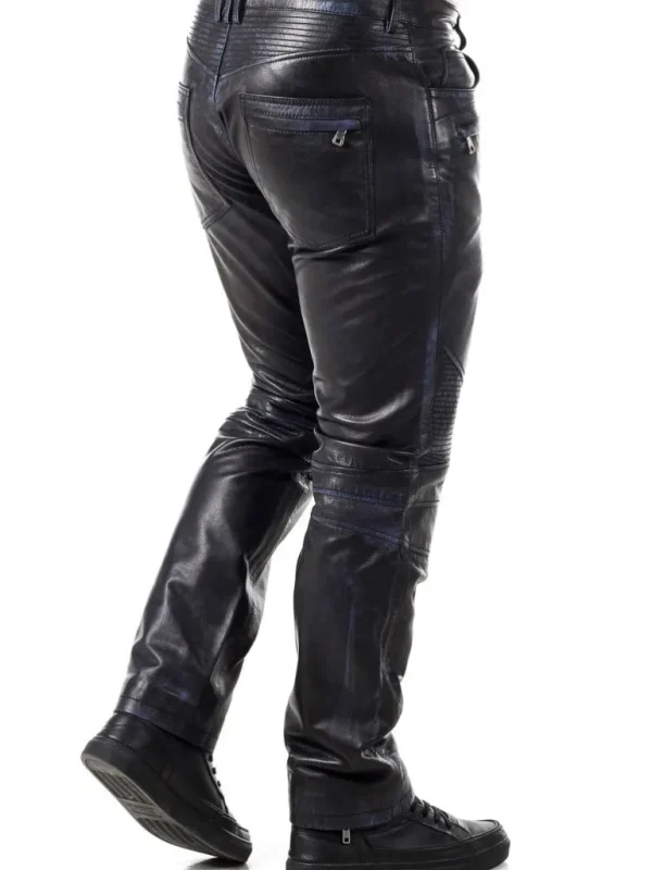 Rd Lavello Skindbukser - Dirty Blue^* Best