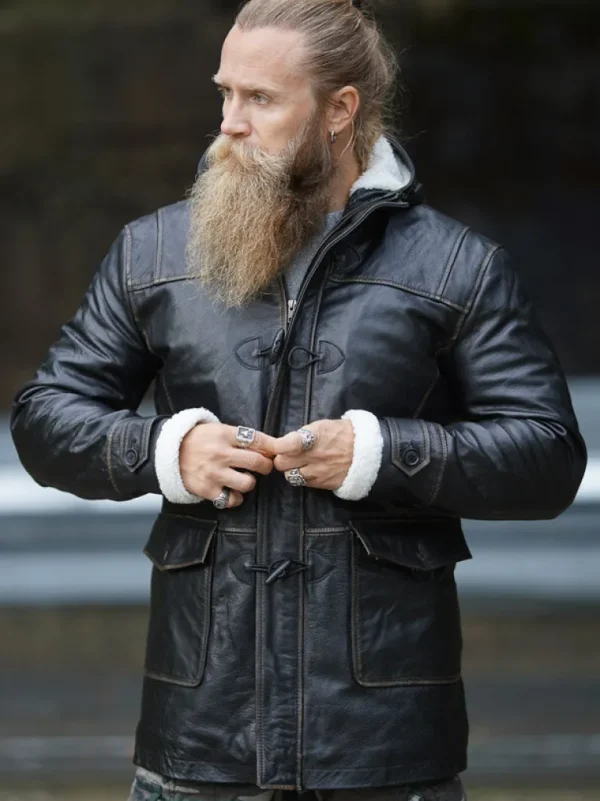 Rd Matan Foret Skindfrakke - Vintage Black^* Fashion