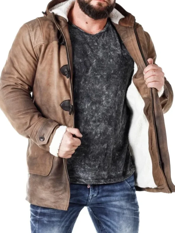 Rd Matan Foret Skindfrakke - Brun^* Flash Sale