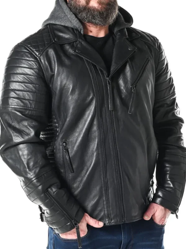 Rd Night Rider Skindjakke - Sort^* New