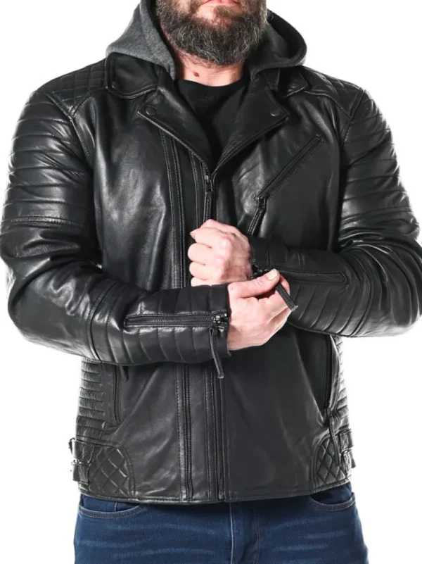 Rd Night Rider Skindjakke - Sort^* New