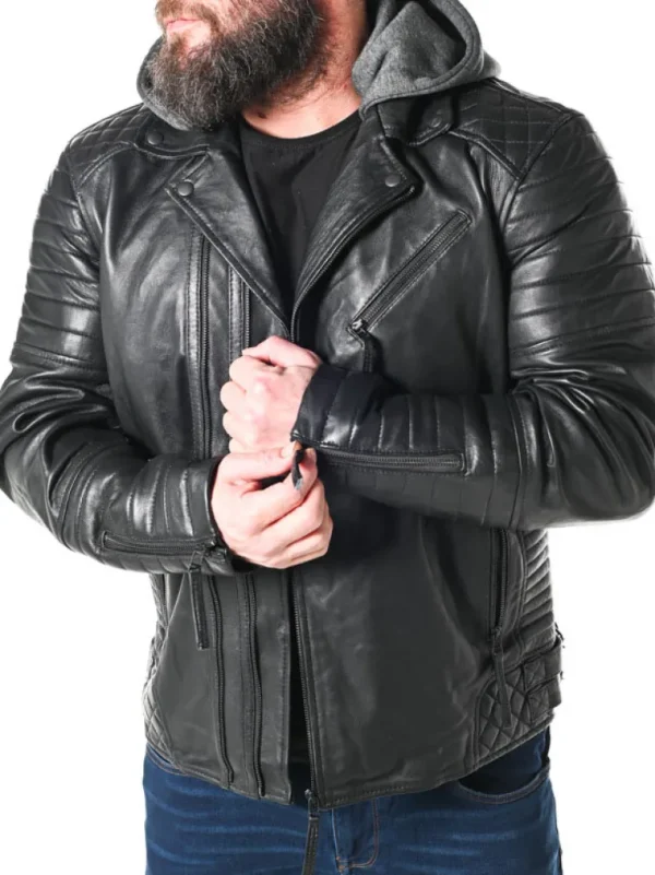 Rd Night Rider Skindjakke - Sort^* New