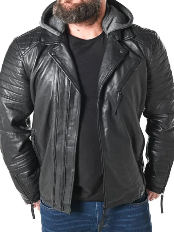 Rd Night Rider Skindjakke - Sort^* New