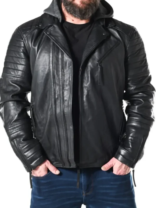 Rd Night Rider Skindjakke - Sort^* New