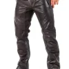 Rd Premium Ghost Rider Skindbukser - Brun/Solv^* Hot