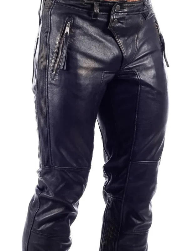 Rd Premium Rider Cargo Skindbukse - Sort/Guld^* Best Sale