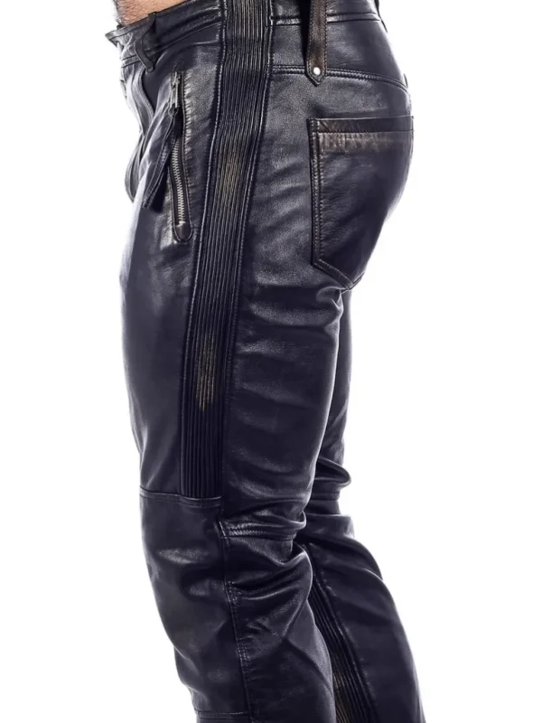 Rd Premium Rider Cargo Skindbukse - Sort/Guld^* Best Sale