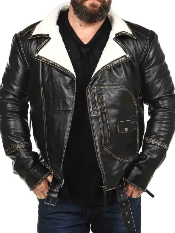 Rd Renegade Foret Skindjakke - Dirty Black^* Best