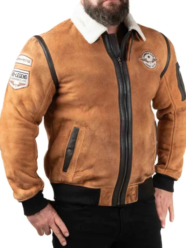 Rd Rover Pilot Skindjakke - Cognac^* Shop