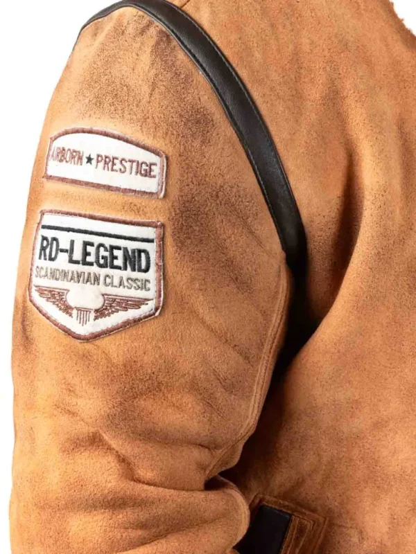 Rd Rover Pilot Skindjakke - Cognac^* Shop