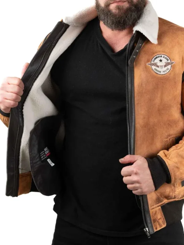 Rd Rover Pilot Skindjakke - Cognac^* Shop