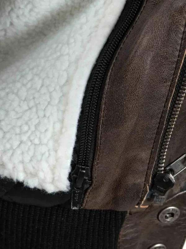 Rd Skybound Pilot Skindjakke - Morkebrun^* Flash Sale