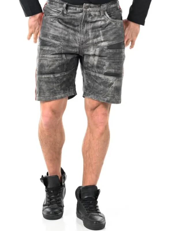 Rd Steel Real Leather Short - Morkegra^* Best Sale