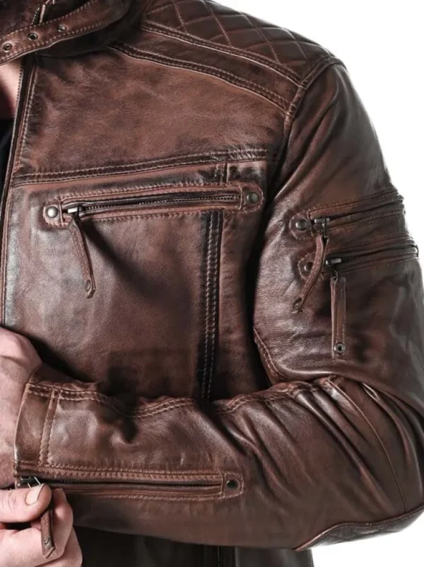 Rd Thunder Skindjakke - Dirty Brown^* Best Sale