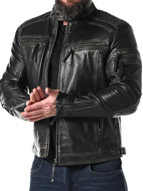 Rd Thunder Skindjakke - Sort^* Clearance