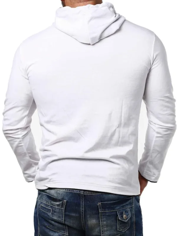 Rd Yuto Longsleeve - Hvid/Sort^* Hot