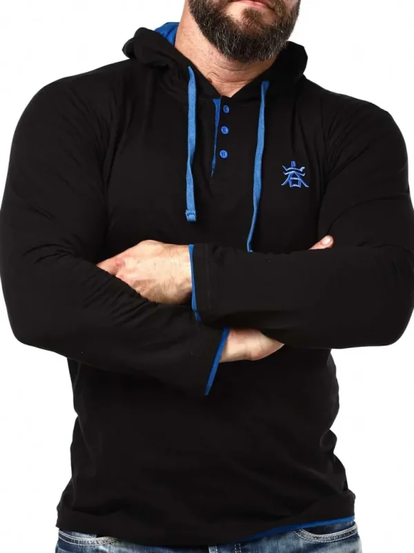 Rd Yuto Longsleeve - Sort/Bla^* Cheap