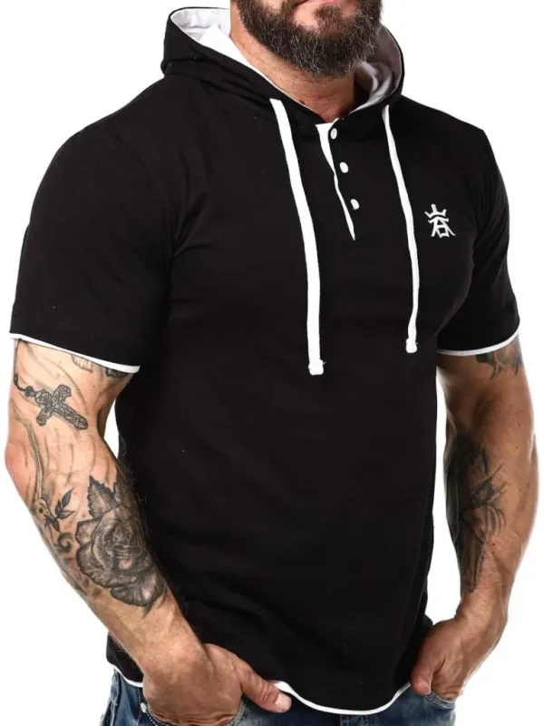 Rd Yuto T-Shirt - Sort/Hvid^* Cheap