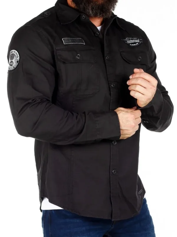 Road Star Vintage Skjorte - Sort^Brandit Clearance