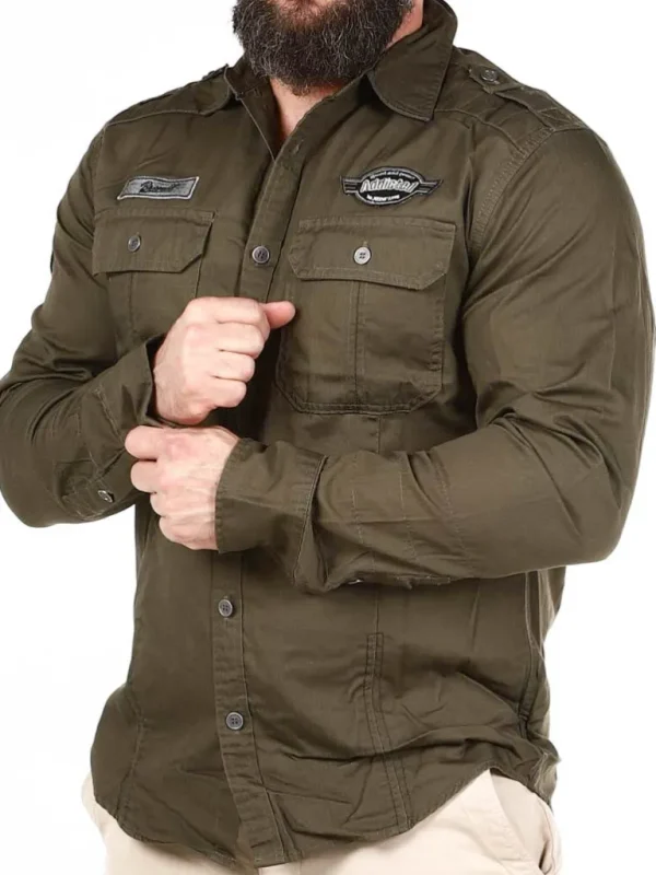 Road Star Vintage Skjorte - Gron^Brandit Best Sale