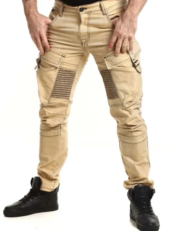Roadster Cargo Jeans - Mustard^Cipo & Baxx Outlet