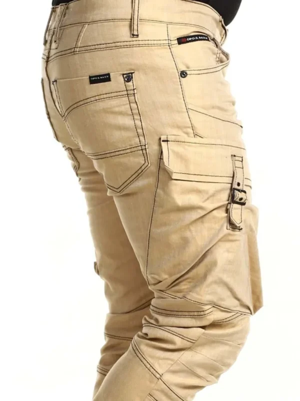 Roadster Cargo Jeans - Mustard^Cipo & Baxx Outlet