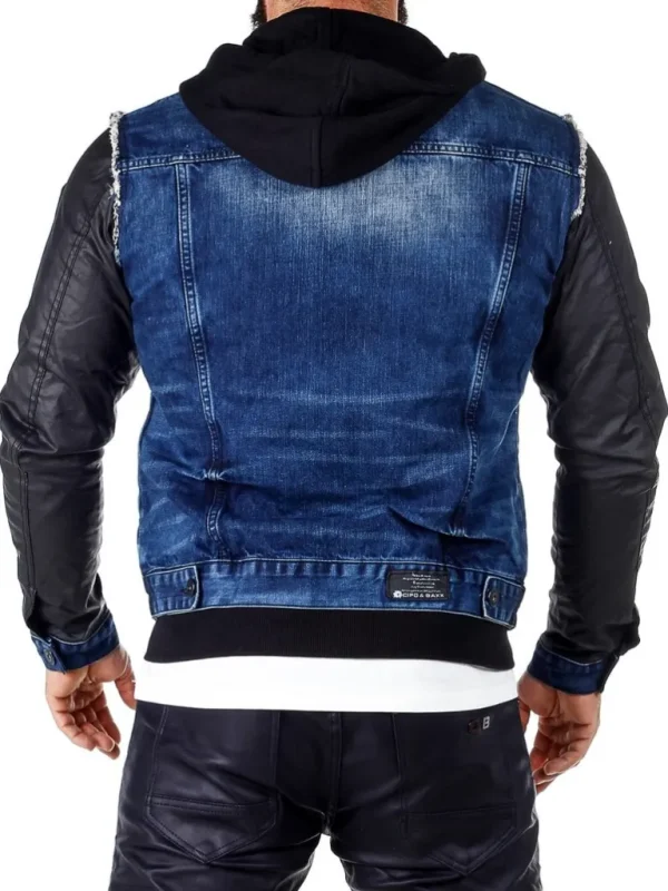 Rocky Denim Jeansjakke - Bla^Cipo & Baxx Outlet