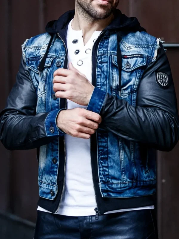 Rocky Denim Jeansjakke - Bla^Cipo & Baxx Outlet