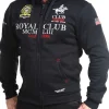 Royal Club Hoodie - Morkebla^Geographical Norway Cheap