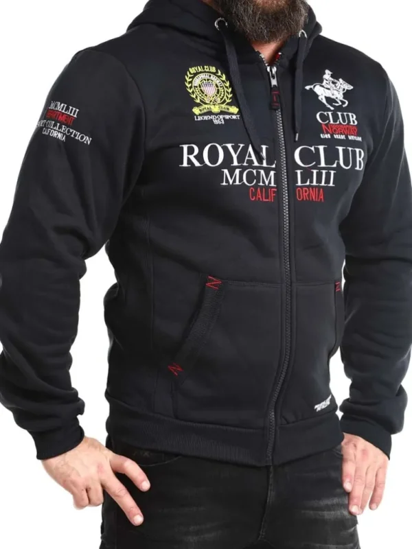 Royal Club Hoodie - Morkebla^Geographical Norway Best