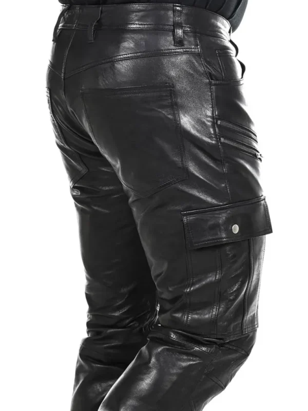 Salvatoro Cargo Skindbukser - Sort^* Best