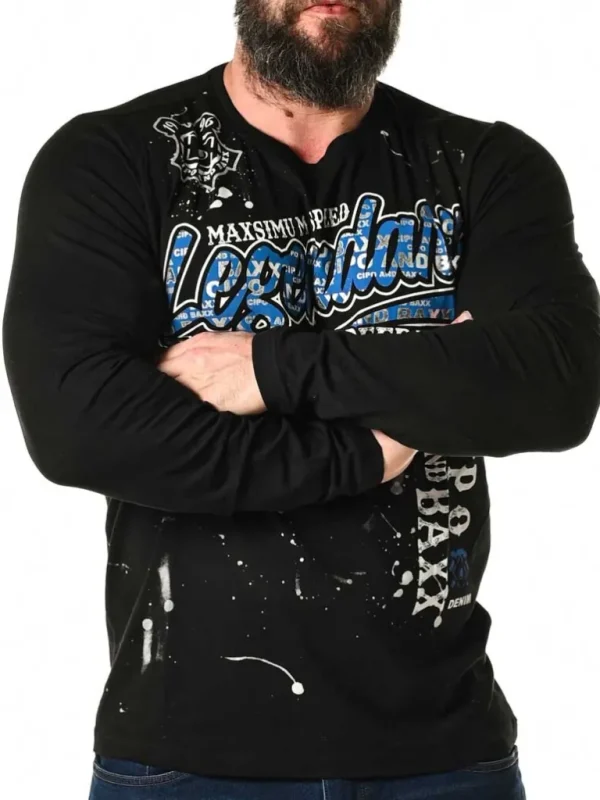 Speedway Longsleeve - Sort^Cipo & Baxx Shop