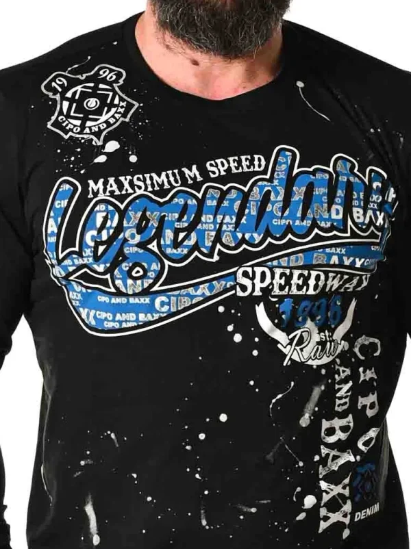 Speedway Longsleeve - Sort^Cipo & Baxx Shop