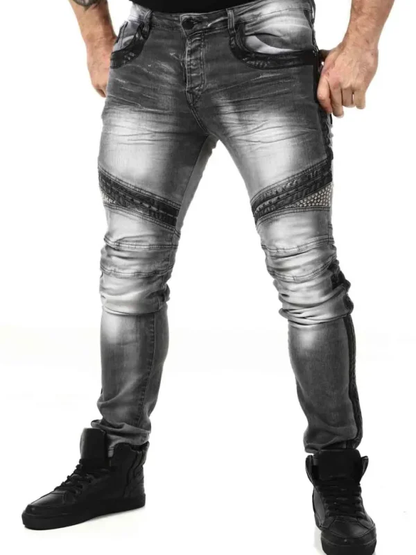 Studded Jeans - Gra^Kingz Clearance