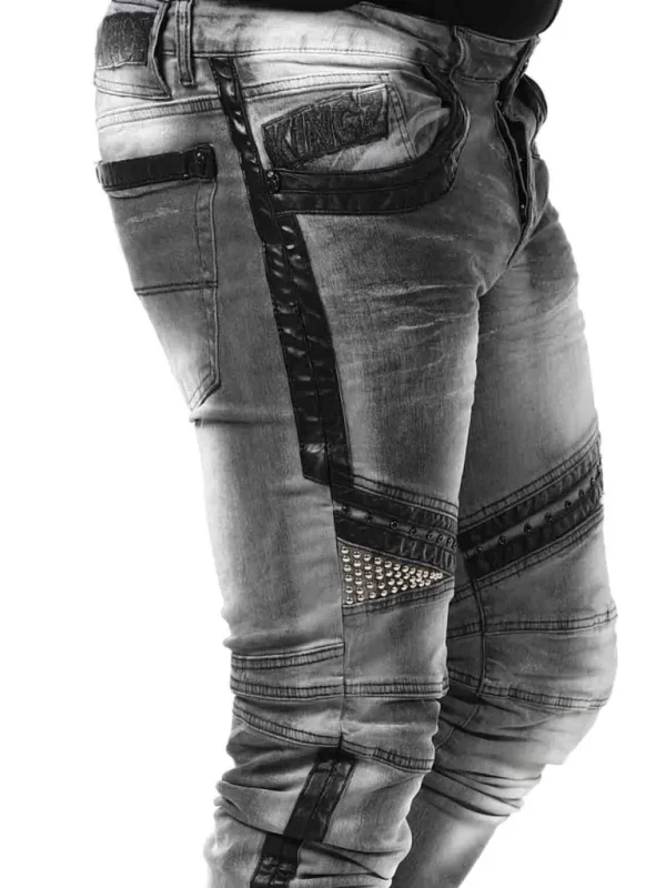 Studded Jeans - Gra^Kingz Clearance