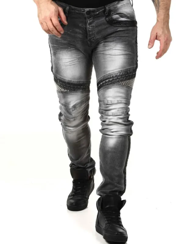 Studded Jeans - Gra^Kingz Clearance