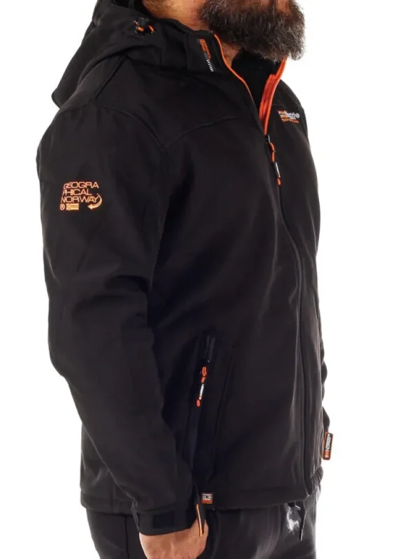 Takeni Geo Norway Softshelljakke - Sort^Geographical Norway Fashion