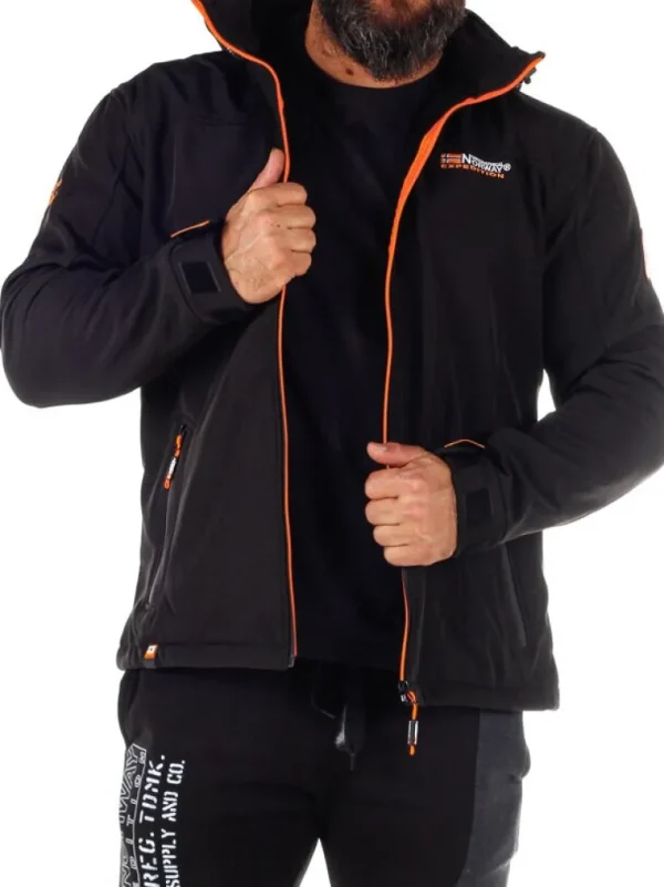 Takeni Geo Norway Softshelljakke - Sort^Geographical Norway Fashion