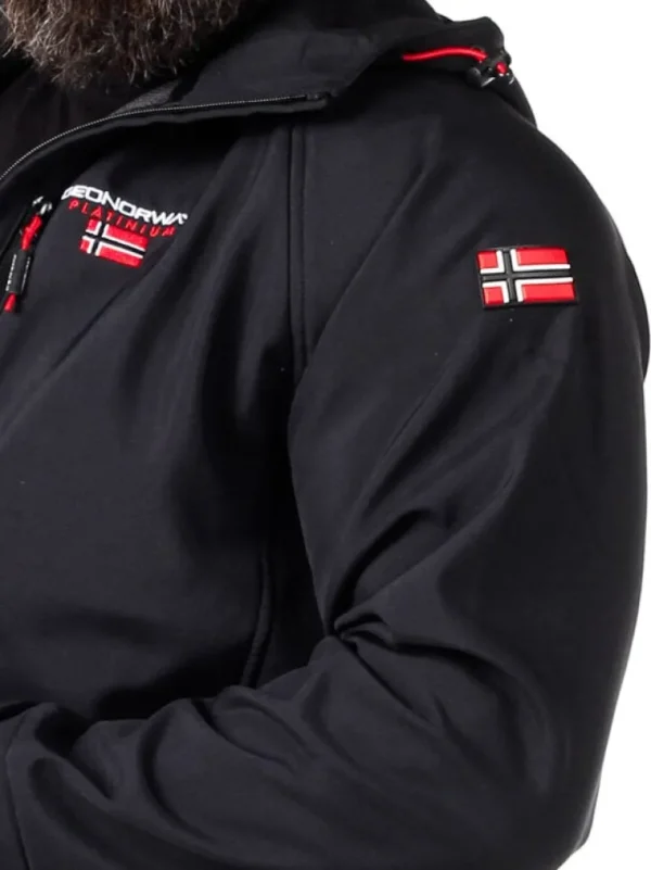 Takito Geo Norway Softshelljakke - Sort^Geographical Norway Cheap