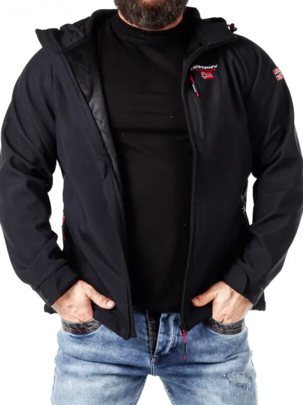 Takito Geo Norway Softshelljakke - Sort^Geographical Norway Cheap