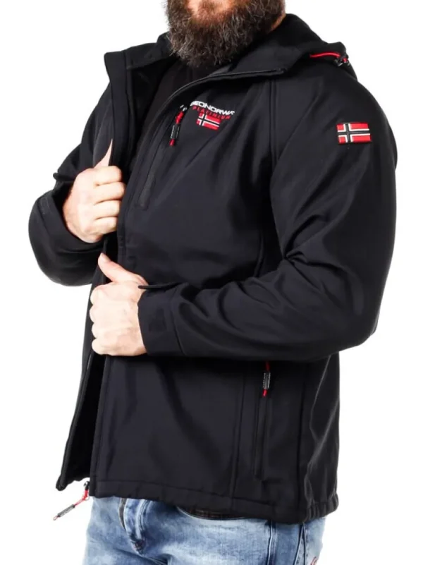 Takito Geo Norway Softshelljakke - Sort^Geographical Norway Cheap