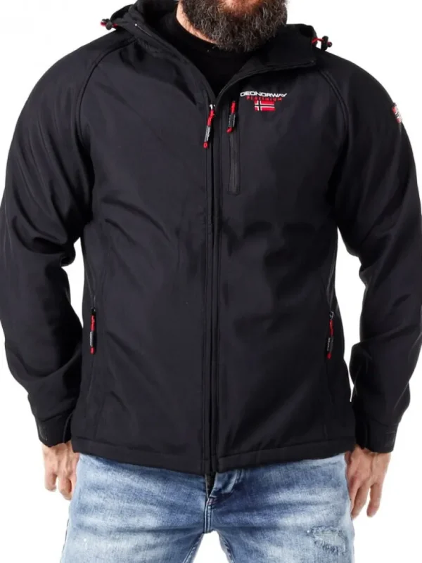 Takito Geo Norway Softshelljakke - Sort^Geographical Norway Cheap