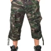 Urban Legend 3/4 Shorts - Camo^Brandit New