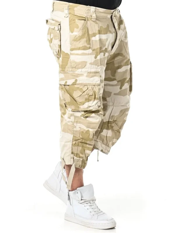Urban Legend 3/4 Shorts - Camo/Beige^Brandit Online