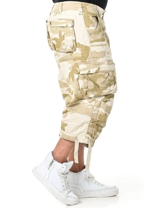 Urban Legend 3/4 Shorts - Camo/Beige^Brandit Online