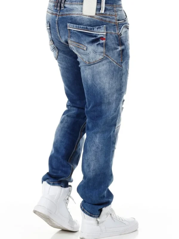 Voyager R-Neal Jeans - Raw Blue^Rusty Neal Hot